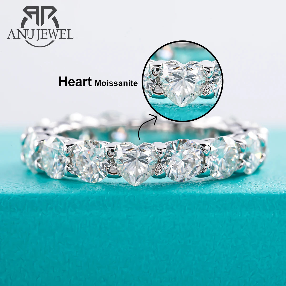 Eterna Heart Eternity Ring